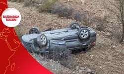 Mardin'de Otomobil Devrildi