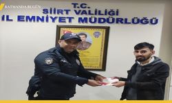 Siirt'te Bulunan 6.350 TL Sahibine Gitti