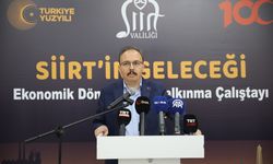 Siirt'in Ortak Vizyonu İçin Çalışıyoruz