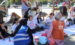 Siirt'te Filistinli Çocuklar İçin Resim Etkinliği Düzenlendi