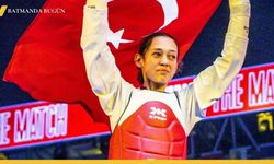 Milli Tekvandocu Emine Göğebakan'dan Çin'de Altın Madalya Coşkusu