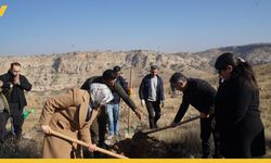 Batman Üniversitesi'nde Badem ve Zeytin Dikimi Yapıldı