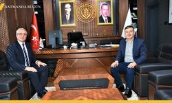 İl Müdürü Ciğer, Balpınar'da Başkan Ekmiş İle Görüştü