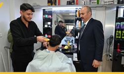 Vali Canalp'ten Gülistan 2 Caddesi'ne Esnaf Ziyareti