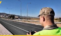 Gercüş Yollarında Trafik Güvenliği Havadan Sağlanıyor