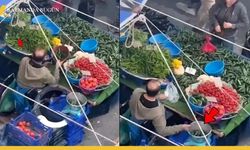 İstanbul Bahçelievler'de Engelli Pazarcıdan Pes Dettirten Hareket