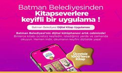 Batman Belediyesi'nden Yenilikçi Hizmet: "Batman Okuyor" Mobil Dijital Kütüphane Başlıyor
