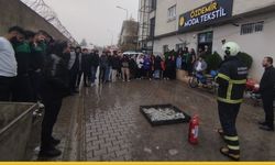 Tekstil Sektöründe Güvenlik Önlemleri Artıyor: Batman’da Yangın Tatbikatı