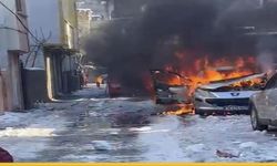 Batman Sağlık Mahallesi’nde Korkutan Yangın: Dondurucu Soğukta Çalıştırılmak İstenen Araç Hurdaya Döndü!