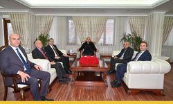 EÜAŞ Genel Müdürü Zafer Benli’den Vali Canalp’a Nezaket Ziyareti