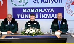 Tarım ve Orman Bakanı İbrahim Yumaklı, Babakaya Tüneli Çalışmalarını Yerinde İnceledi