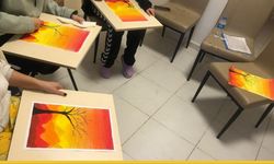 Süveybe Ana Kız Yurdu’nda Renklerin Dansı: Üniversiteli Gençlerin Sanat Molası