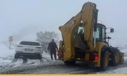 Gercüş’te Kar Mesaisi: Kapanan Yollar Teker Teker Açıldı