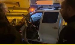 Petrol Mahallesi’nde Trafik Kazası: Araçta Mahsur Kalan Sürücü İçin Zamanla Yarış