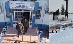 Belediye Yaban Hayvanlarını Unutmadı: Batman’ın Karla Kaplı Dağlarına Şefkat Eli