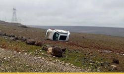 Gercüş’te Korkutan Takla: Metal Yığınına Dönen Araçtan Sağ Çıktı