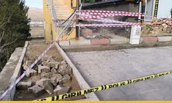 Gercüş’te Saniyelerle Gelen Mucize: Giriş Merdiveni Bir Anda Yok Oldu