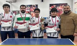 Batman’da Masa Tenisinin Yıldızları Parladı: Fatih Ortaokulu’ndan Gümüş Derece