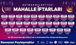 Batman Sofraları Mahalle Mahalle Kuruluyor
