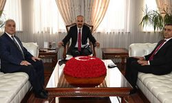 Meteoroloji 15. Bölge Müdürü’nden Vali Canalp’e Hayırlı Olsun Ziyareti