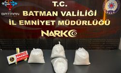 Batman'da 4 kilo 50 Gram Metamfetamin Ele Geçirildi