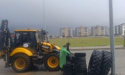 Batman’da Bir Ayda 84 Ton Atık Lastik Toplandı