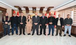 Çalışan Gazetecilerden Vali Canalp’a Ziyaret