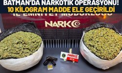 Batman’da 9,4 Kilo Zehir ve Ruhsatsız Silah Ele Geçirildi