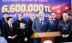 Batman’da Amatör Spora 6,6 Milyon TL’lik Dev Destek