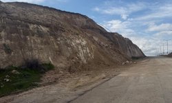 Batman'da Heyelan Nedeniyle kapanan Yol Trafiğe Açıldı