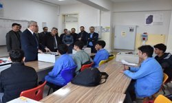 Rehber Öğretmenler Malabadi Meslek Lisesini Gezdi