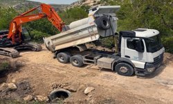 Batman İl Özel İdaresi'nden Çatalsu Yoluna 6 Dev Büz