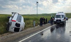 Diyarbakır’da Yolcu Minibüsü Devrildi, 11 Kişi Yaralandı