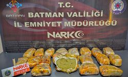 Batman'da 11, 5 Kilo Esrar Ele Geçirildi