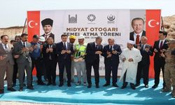 Midyat Yeni Şehir Otogarının Temeli Törenle Atıldı