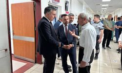 Sağlık Müdürü Solmaz Kozluk'ta Hem Çalışanları Dinledi Hem Hastaları Ziyaret Etti