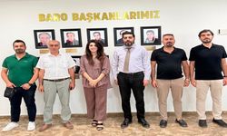 Batman Veteriner Hekimleri Odası’ndan Batman Barosu’na Ziyaret