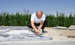 Vali Canalp Kuyubaşı TOKİ Yolundaki Çalışmaları Yerinde İnceledi