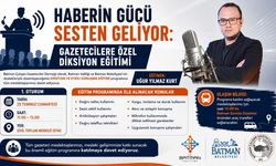 Gazeteciler İçin Diksiyon ve Etkili Konuşma Eğitimleri Başlıyor