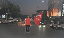 Batman’da 15 Temmuz Bayrak Koşusu Coşkusu