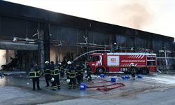 Depo Yangınında Forklift ve Araçlar Kullanılamaz Hale Geldi