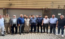 Kozluk Kaymakamı Böçkün'den Muhtarlar Derneği'ne Hayırlı Olsun Ziyareti
