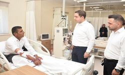 Sason Devlet Hastanesi'nde Hastalara Ziyaret
