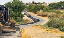 Akoba Köyü Yolunda Asfalt Yama Çalışması Başlatıldı