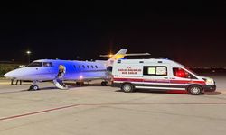 50 Günlük Eylül Bebek Ambulans Uçakla Konya’ya Sevk Edildi