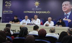 AK Parti Batman’da Eylül Ayı Danışma Toplantısı