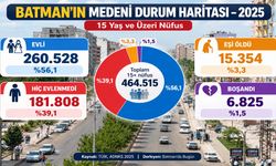 Batman’da 181 Bin Kişi Hiç Evlenmedi: Veriler Ne Diyor?