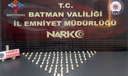 Batman'da midesinde 750 gram sentetik uyuşturucu bulunan zanlı tutuklandı