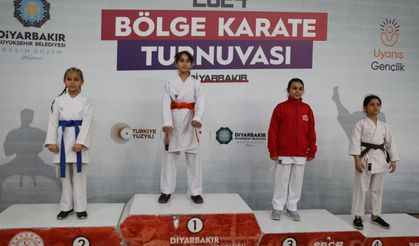 Diyarbakır'da Bölge Karate Turnuvası düzenlendi