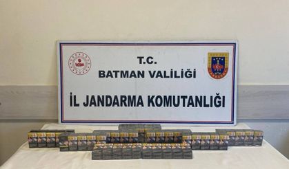 Batman'da 757 Paket Gümrük Kaçağı Sigara Ele Geçirildi